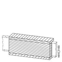 SIMOTICS FD, LV-MOTOR, SC WATER COOLED, IC86W, IP55 DRIVEN BY FOREIGN CONVERTER BY NON-STABILIZED POWER SUPPLY TEMP. CLASS 180(H) ACC. 155(F) HIGH EFFICIENCY SH 315, 4 POLES 460V / 60HZ, 3600 RPM, 560 KW